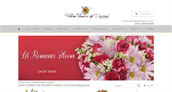 Desktop Screenshot of pelhamflowersbydesiree.net